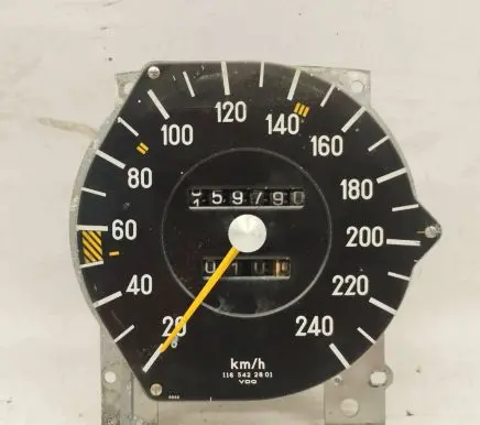 Mercedes-Benz S W116 Speedometer (instrument cluster) 1165422801