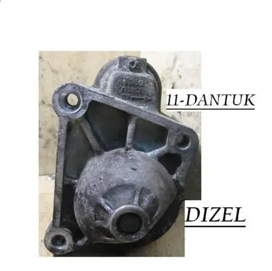 Renault Megane II Starter motor 17K91243CG D6RA104