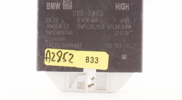 BMW 5 G30 G31 Parking PDC control unit/module 9418460 1917900740 E254944