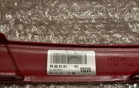 Volvo C30 Rear tail light reflector 31283891 49660101