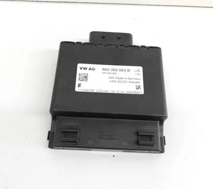 Audi A5 8T 8F Voltage converter/converter module 8K0959663 8K0959663B