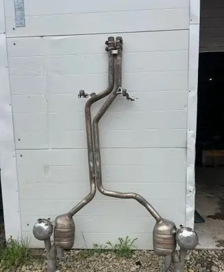 Audi A7 S7 4G Double Muffler 4G0120F