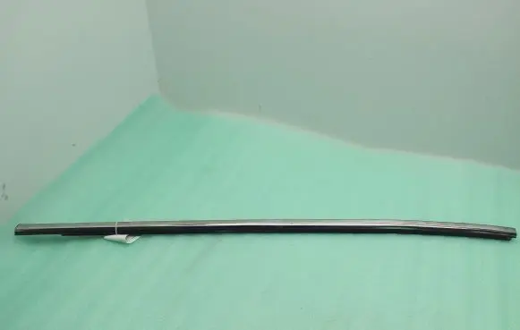 Front door glass trim molding