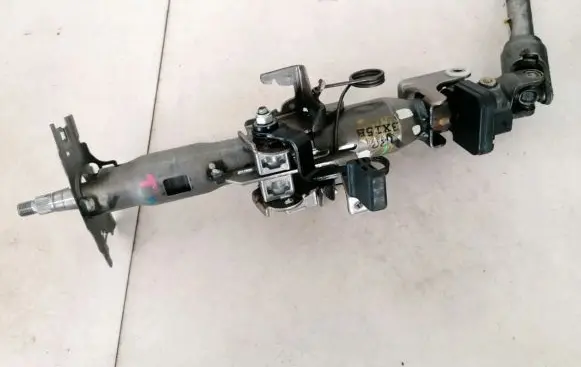 Steering wheel axle