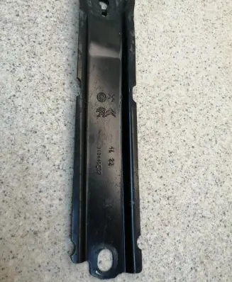Opel Corsa F Radiator support slam panel bracket 343445C02