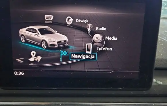 Audi A5 Screen/display/small screen 8W1919604 IMPRK1606767