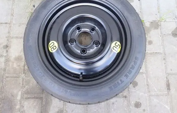KIA Ceed R15 spare wheel