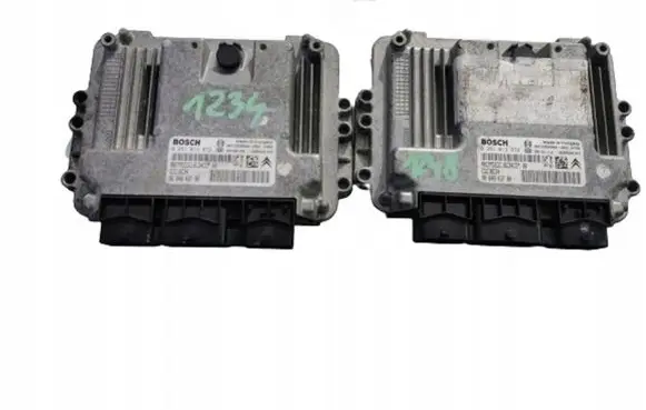 Peugeot 308 Engine ECU kit and lock set 0281013872----- 0281013872 9653958980 9664843780