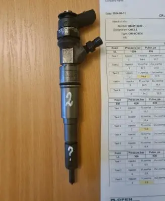 BMW 5 E60 E61 Fuel injector 0445110216 7793836
