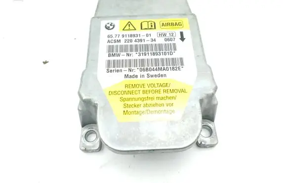 Airbag control unit/module