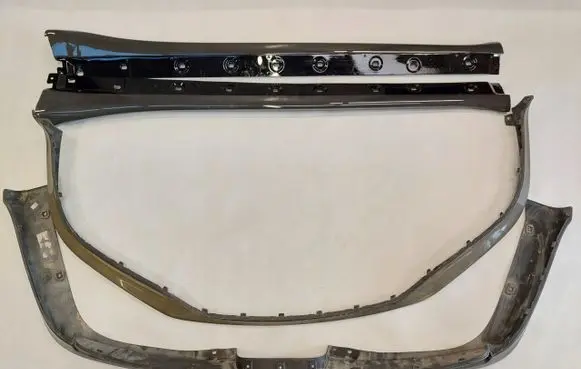 Porsche Cayenne (9PA) sill trim set (inner) 991505811