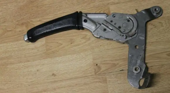 Volvo S80 Handbrake/parking brake lever assembly