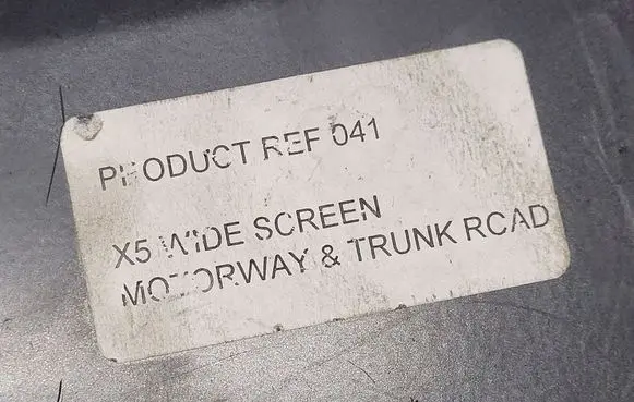 BMW 5 E39 GPS navigation control unit/module 165853 249808