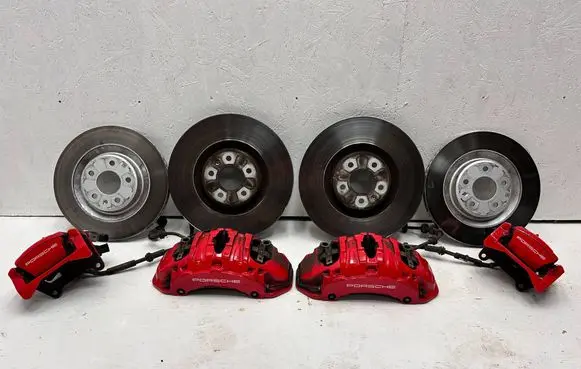 Porsche Macan (95B) Brake discs and calipers set 95B615106ES 95B615105ES
