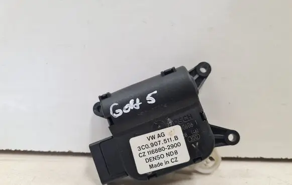 Volkswagen Golf V Air flap motor/actuator 3C0907511B