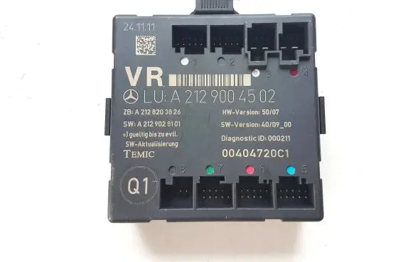 Mercedes-Benz E W212 Door control unit/module A2129004502