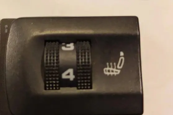 Audi A3 S3 8L Seat heating switch 8L0963563A