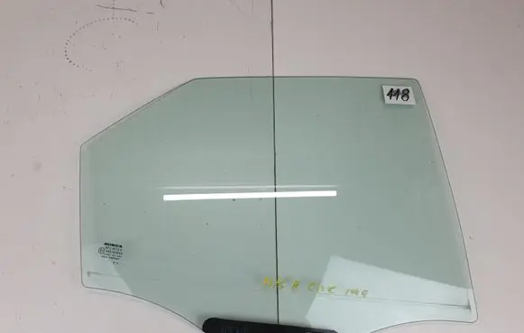Honda Civic Rear door window glass 43R00048