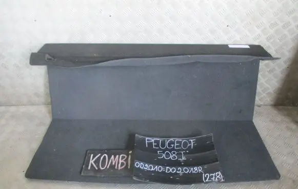 Peugeot 508 Trunk/boot floor carpet liner 96872633