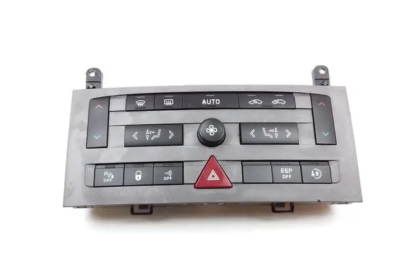 Peugeot 407 Climate control unit 96573322YW02 96573322 96466840XT