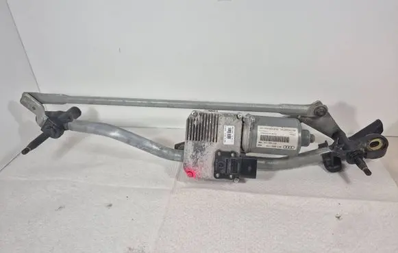 Audi A4 S4 B8 8K Front wiper linkage and motor 8K1955023A 8K1955119