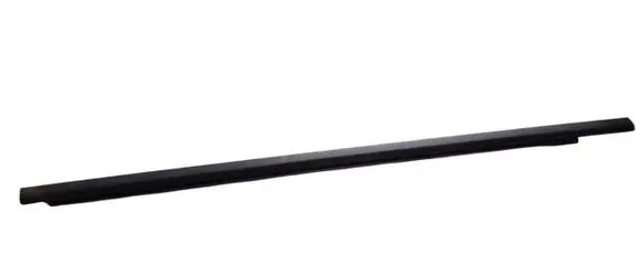 Front door glass trim molding