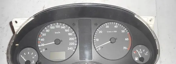 Volkswagen Sharan Speedometer (instrument cluster) 95VW10849ADH 7M0920800R
