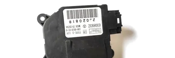 Opel Combo C Air flap motor/actuator 030893Z