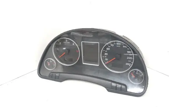 Audi A4 S4 B7 8E 8H Speedometer (instrument cluster) 1036901830 1036904681 0263626211