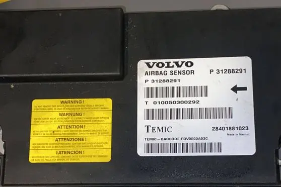 Volvo S80 Airbag control unit/module 31288291 010050300292