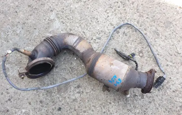 BMW 3 E90 E91 Rear muffler/silencer tail pipe 7553622 579002