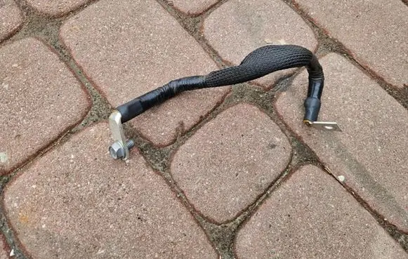Opel Corsa E Negative earth cable (battery) 38TYS