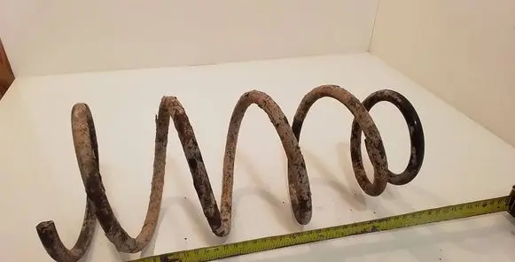 Front coil spring