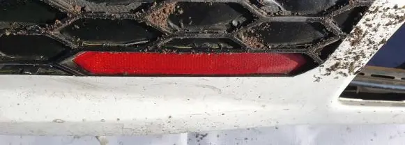 Honda Civic Rear tail light reflector