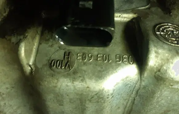 Audi A3 S3 A3 Sportback 8P Oil sump 03G103603H
