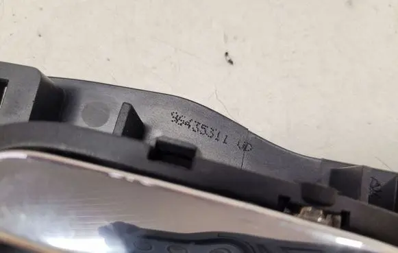 Citroen C4 I Rear door interior handle 96435311