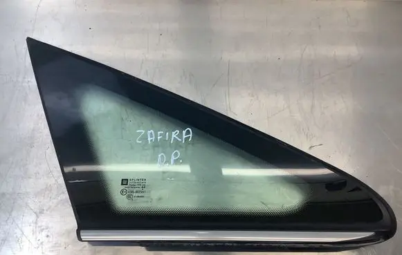 Opel Zafira C Front door vent window glass four-door 43R007951 E000255 DOT24AS2M19