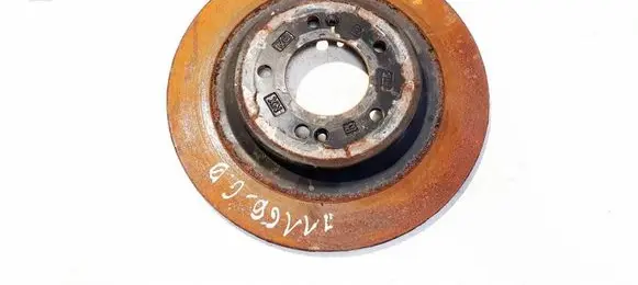 Hyundai Tucson IV NX4 Rear brake disc NEVENTILIUOJAMAS
