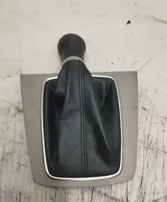 Audi A4 S4 B7 8E 8H Gear lever shifter trim leather/knob