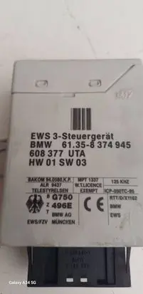 BMW 5 E39 Immobilizer control unit/module 61358374945 608377V0A