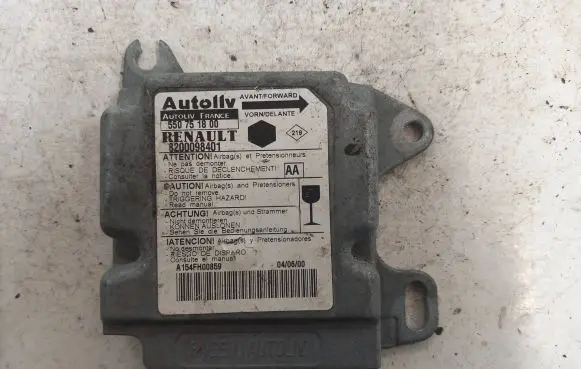 Renault Kangoo I Airbag control unit/module 8200098401 550751800