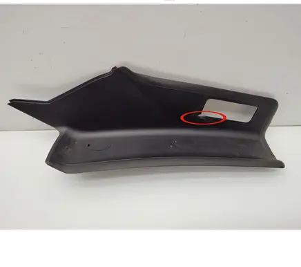 Rear/tail light trim molding