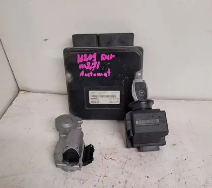 Mercedes-Benz CLK A209 C209 Engine ECU kit and lock set A2711534279 5WK90472 2095450508