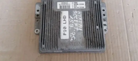 Hyundai Accent Engine control unit/module K103300003E 3910022260 3911022260
