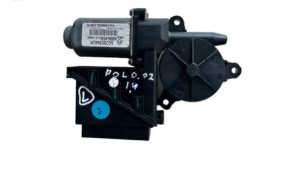 Volkswagen Polo Front door window regulator motor 6Q2959802A 400645E VW240DDLSNFM