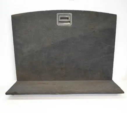 Volkswagen Touareg II Trunk/boot floor carpet liner 7P6863546D