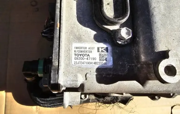 Toyota Auris E180 Voltage converter inverter G920047190