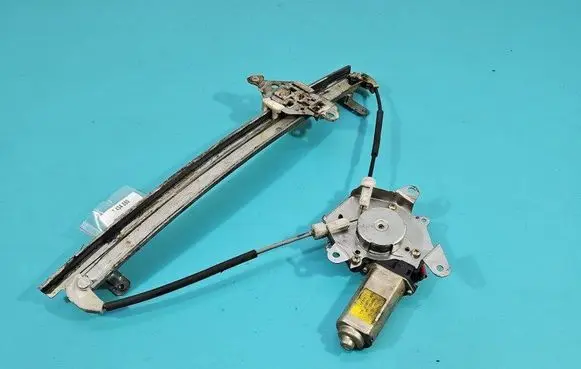 Front door window regulator with motor