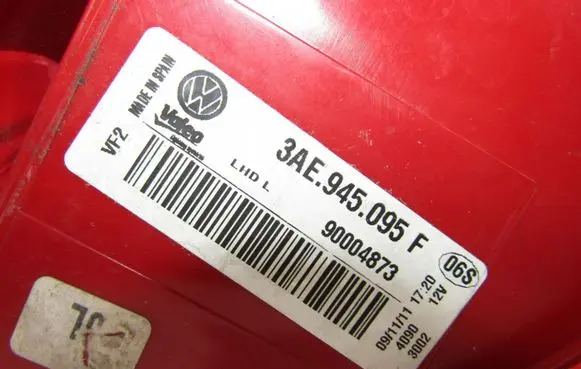 Volkswagen PASSAT B7 Rear/tail lights 3ae945095f