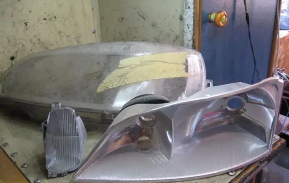 Opel Astra G Headlight lense 